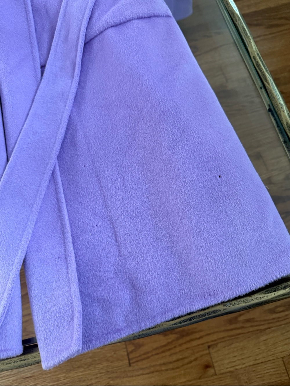Nanushka Alamo Wool Wrap Coat Lavender Lilac Sz XS - Picture 12 of 16